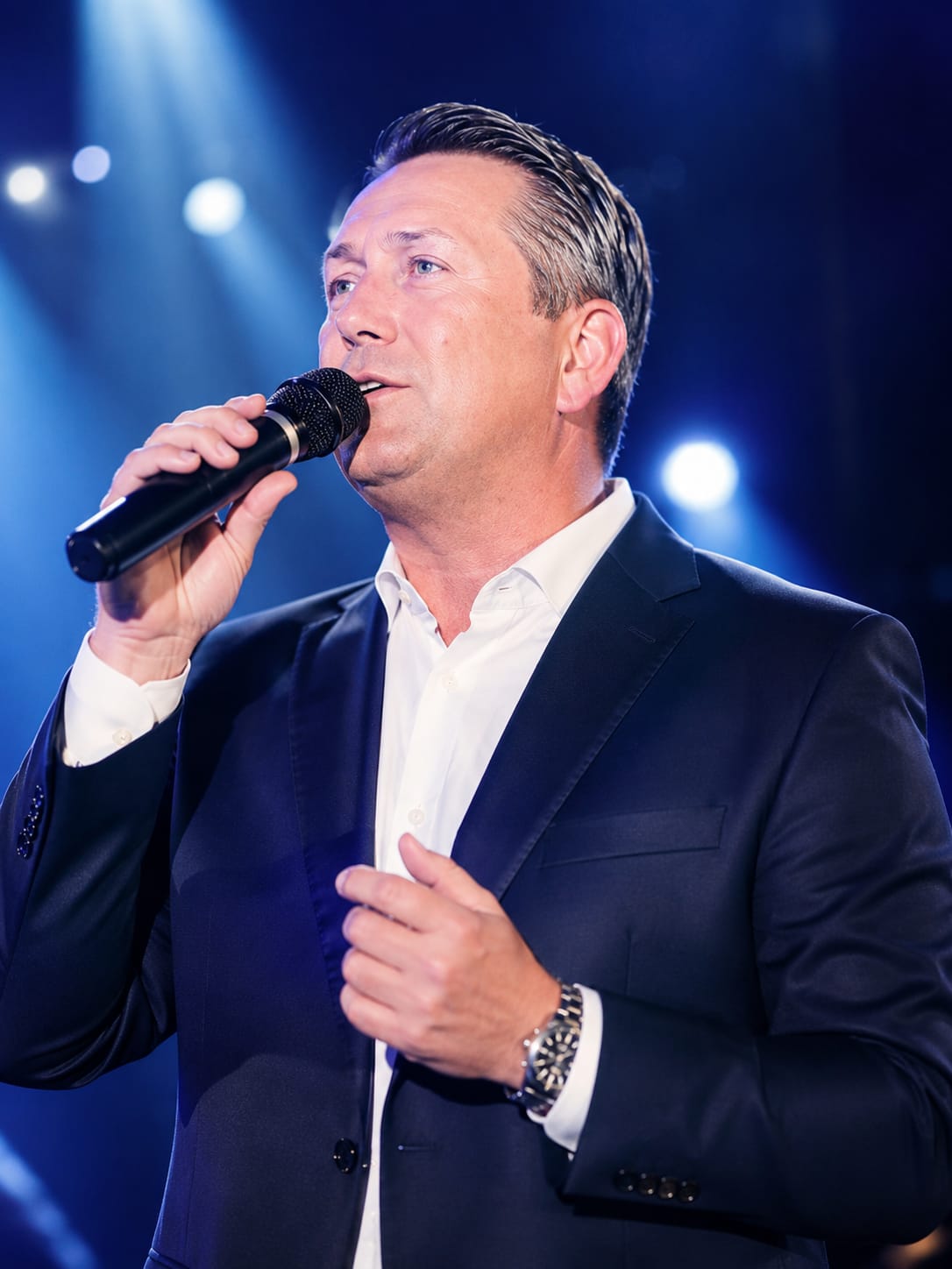 Harry Gartler live im Scheinwerferlicht